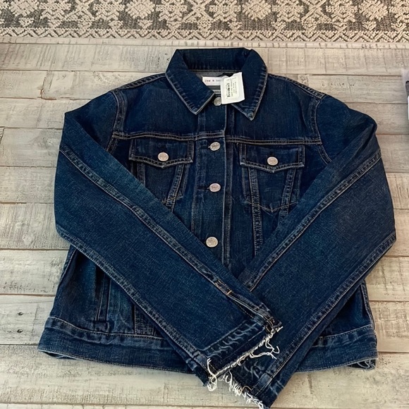 rag & bone Jackets & Blazers - NWT Rag & Bone Cuffless Jean Jacket